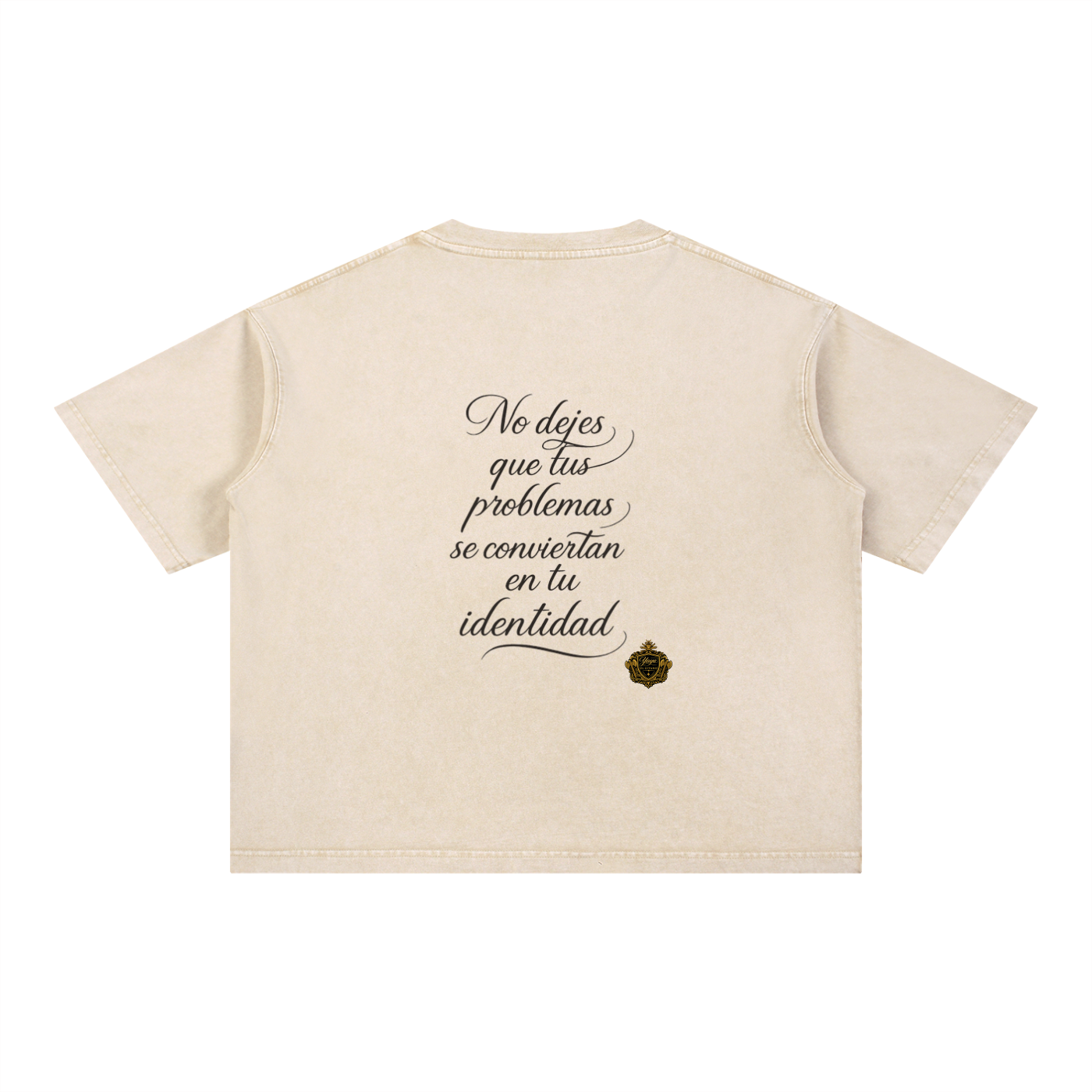 Mineral Wash Boxy Cotton T-Shirt