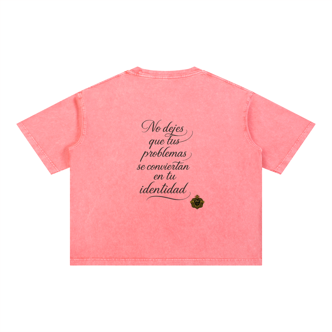 Mineral Wash Boxy Cotton T-Shirt