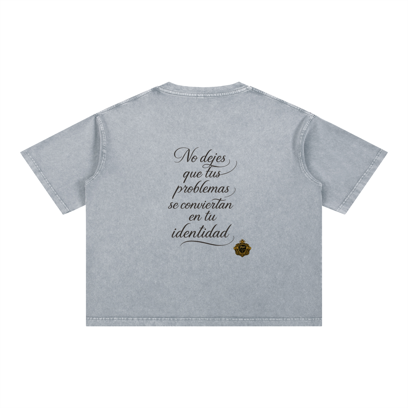 Mineral Wash Boxy Cotton T-Shirt